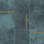 Decori Alchemy - Navy Composizione N Brass