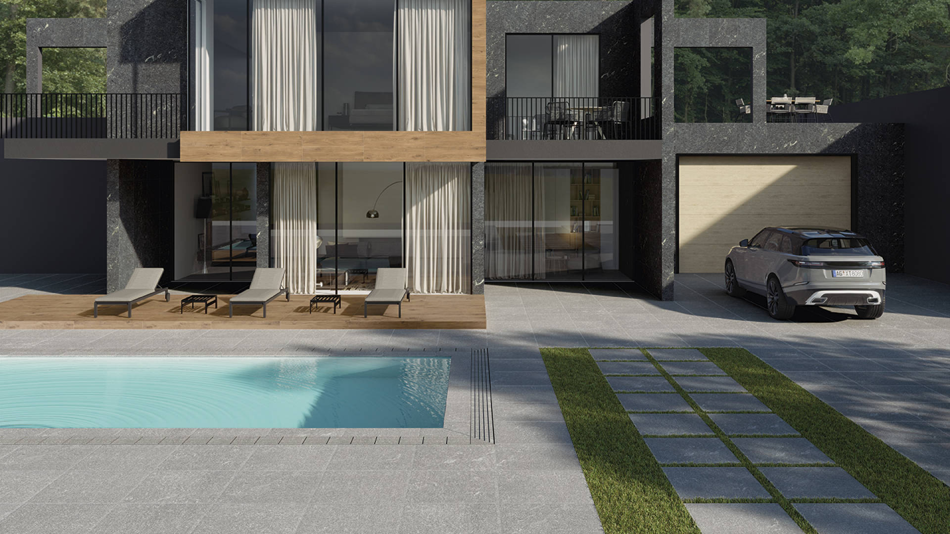 AExtra20: Porcelain slabs for outdoor use in 20 mm