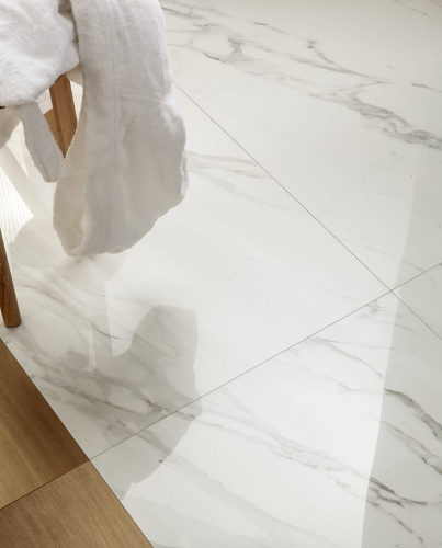 caesar gres porcellanato effetto marmo pavimento bagno